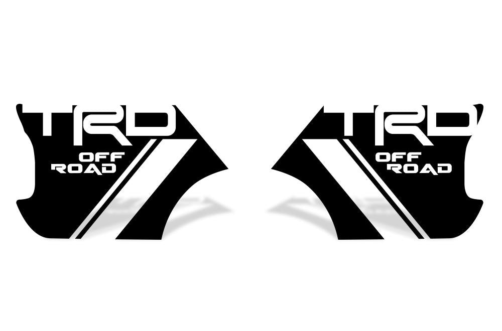 Toyota Tacoma Quarter Panel Vinyl Wrap (1995-2004) TRD-OFFROAD - RacerX Customs