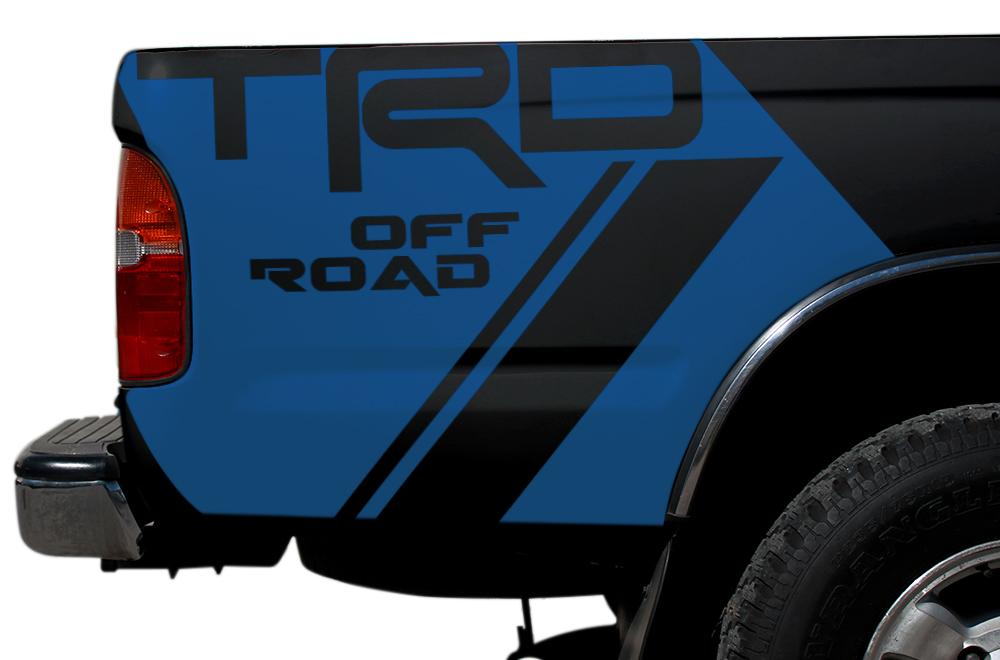 Toyota Tacoma Quarter Panel Vinyl Wrap (1995-2004) TRD-OFFROAD - RacerX Customs