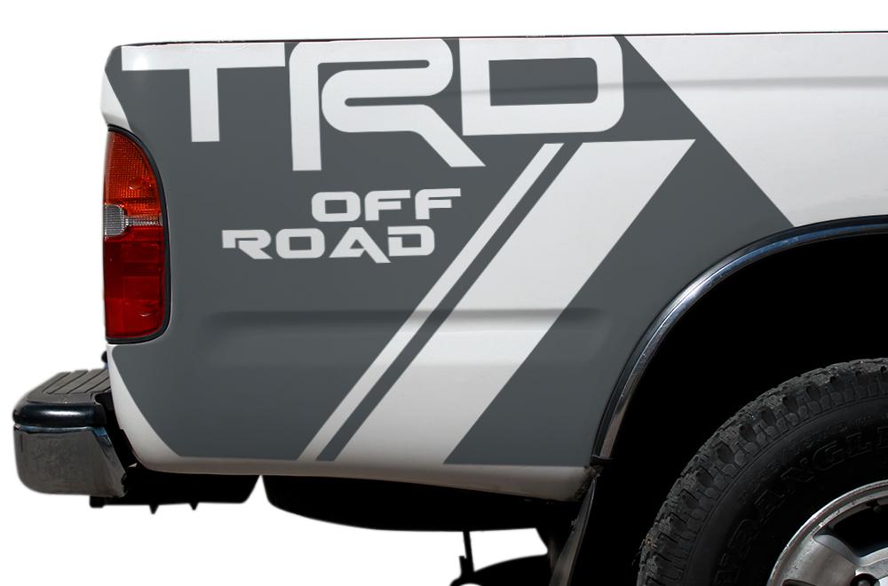 Toyota Tacoma Quarter Panel Vinyl Wrap (1995-2004) TRD-OFFROAD - RacerX Customs
