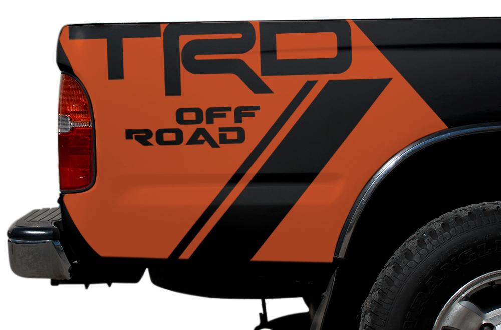 Toyota Tacoma Quarter Panel Vinyl Wrap (1995-2004) TRD-OFFROAD - RacerX Customs