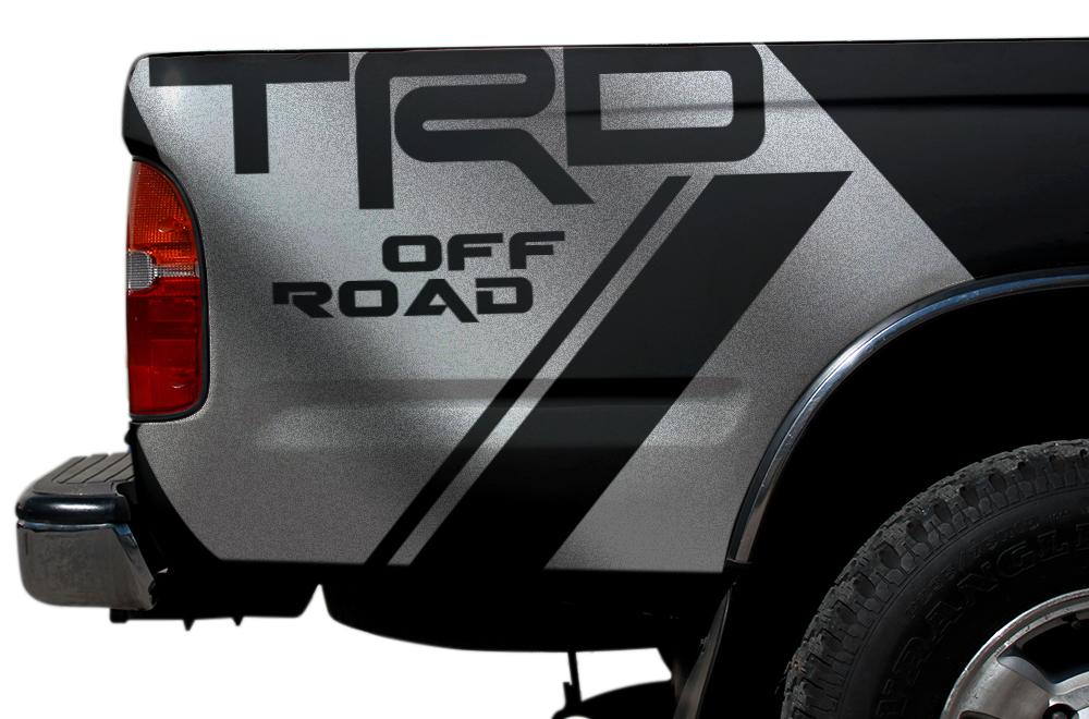 Toyota Tacoma Quarter Panel Vinyl Wrap (1995-2004) TRD-OFFROAD - RacerX Customs