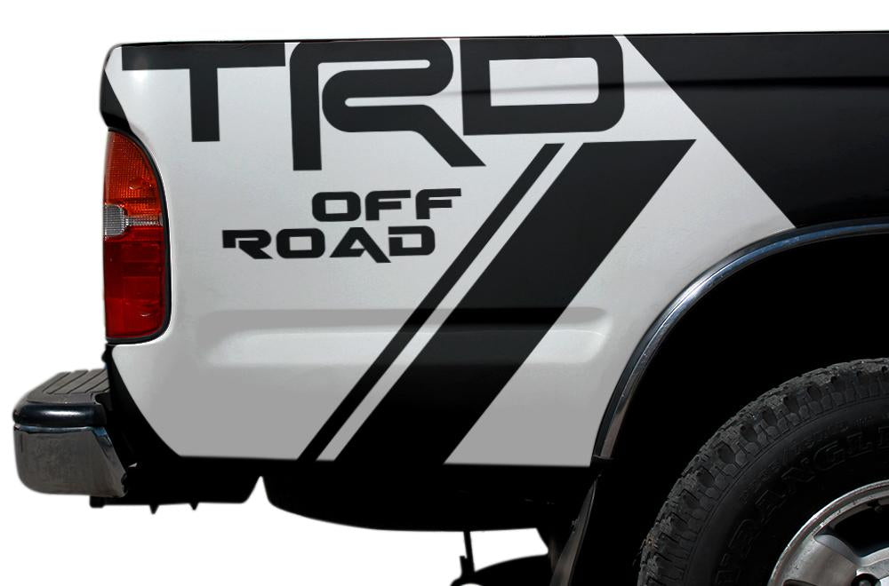 Toyota Tacoma Quarter Panel Vinyl Wrap (1995-2004) TRD-OFFROAD - RacerX Customs