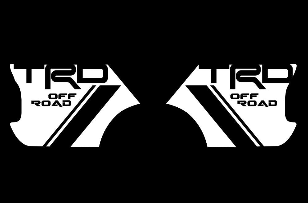Toyota Tacoma Quarter Panel Vinyl Wrap (1995-2004) TRD-OFFROAD - RacerX Customs