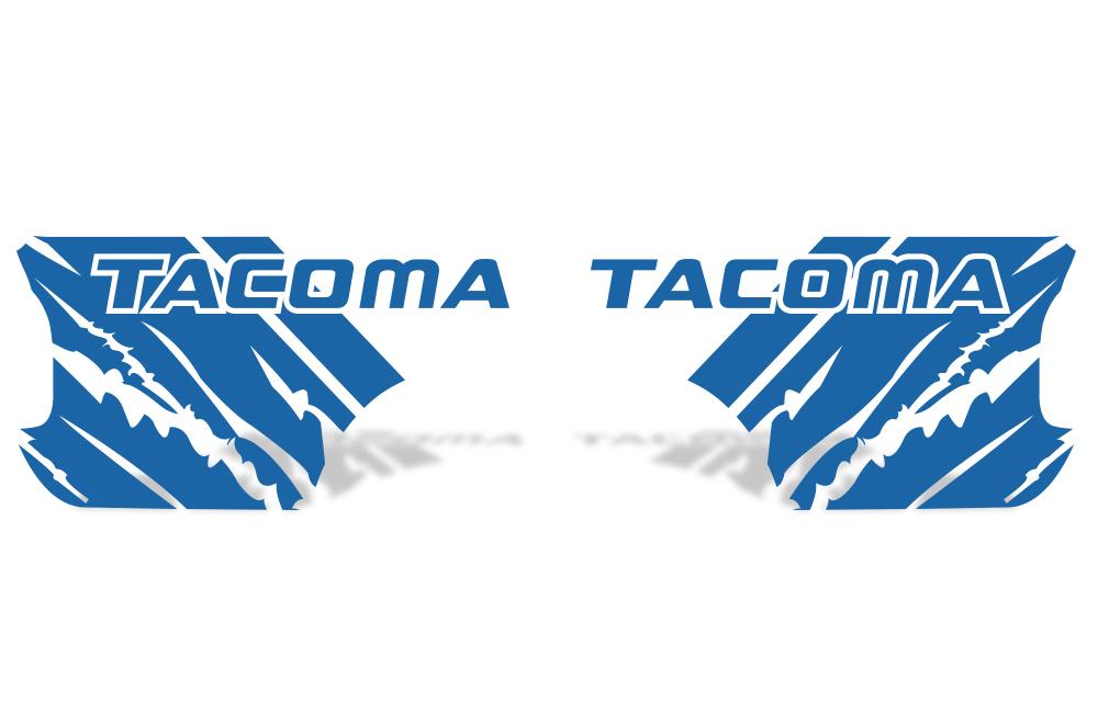Toyota Tacoma Quarter Panel Vinyl Wrap Kit (1995-2004) - RacerX Customs