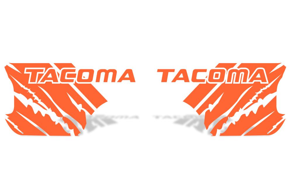 Toyota Tacoma Quarter Panel Vinyl Wrap Kit (1995-2004) - RacerX Customs