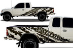 Toyota Tacoma Ex-Cab Wrap Kit - Viny (1995-2004) TACOMA-Shred - RacerX Customs