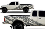 Toyota Tacoma Ex-Cab Wrap Kit - Viny (1995-2004) TACOMA-Shred - RacerX Customs