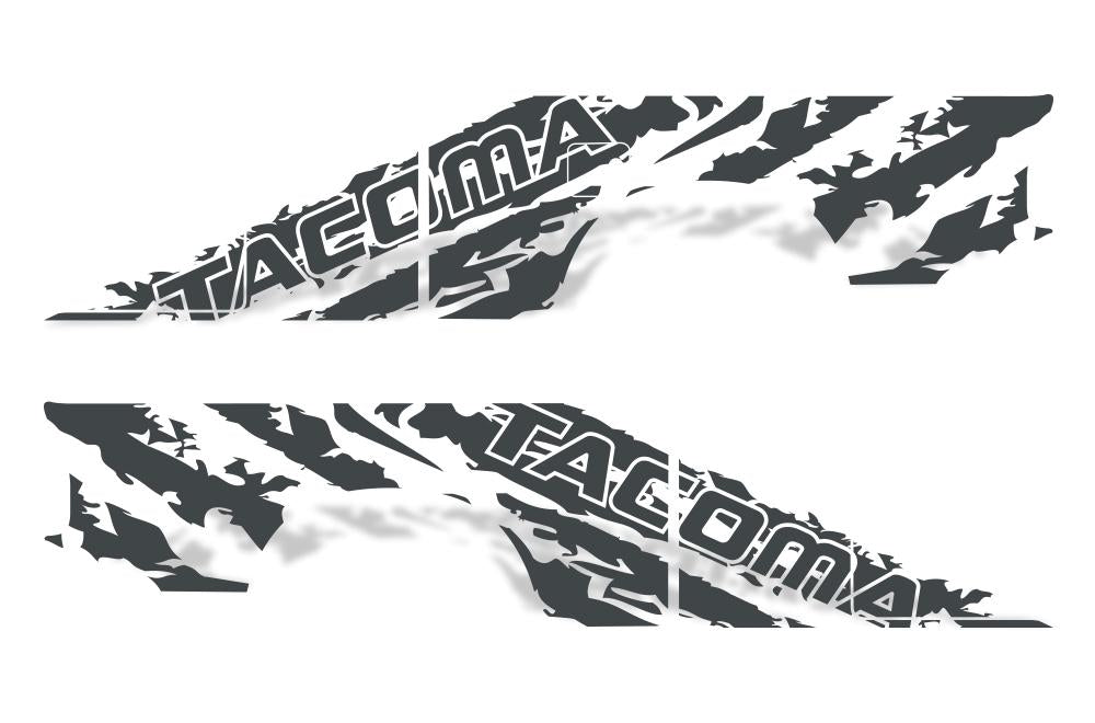 Toyota Tacoma Ex-Cab Wrap Kit - Viny (1995-2004) TACOMA-Shred - RacerX Customs