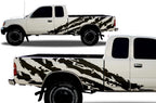 Toyota Tacoma Ex-Cab Wrap Kit - Vinyl (1995-2004) Shred - RacerX Customs