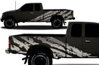 Toyota Tacoma Ex-Cab Wrap Kit - Vinyl (1995-2004) Shred - RacerX Customs