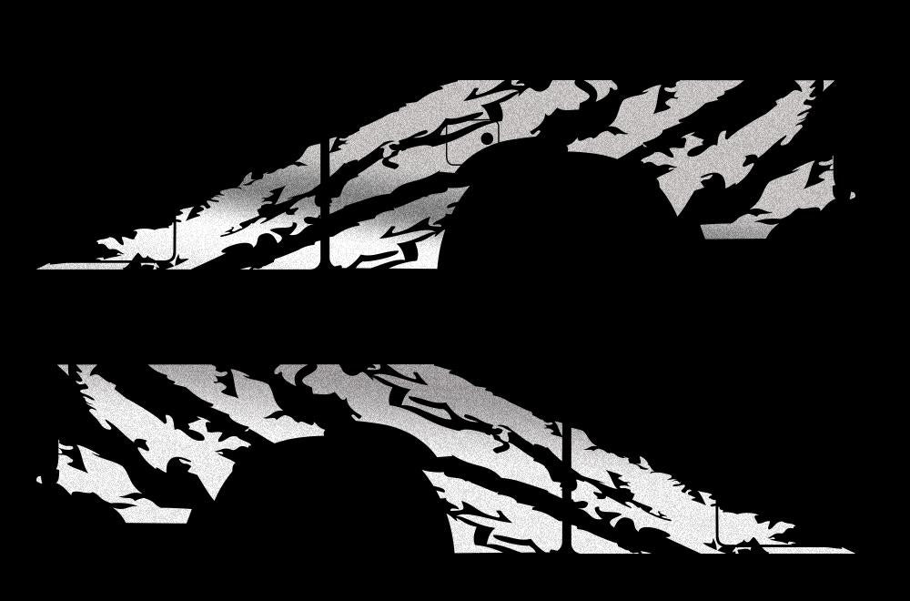 Toyota Tacoma Ex-Cab Wrap Kit - Vinyl (1995-2004) Shred - RacerX Customs