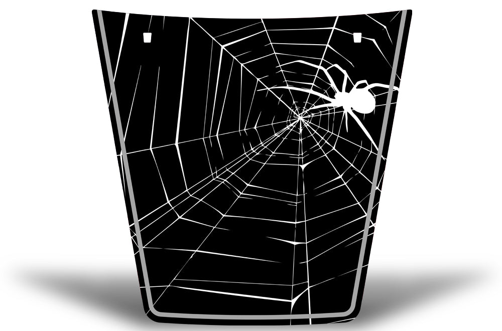 Toyota Tacoma Hood Graphics (2005-2015) SPIDER WEB - RacerX Customs