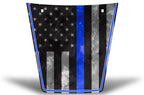 Toyota Tacoma Hood Graphics (2005-2015) THIN BLUE LINE - RacerX Customs
