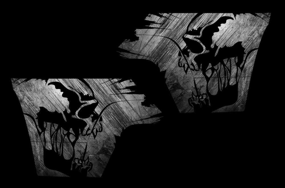 Toyota Tacoma Quarter Panel Graphics (2005-2015) GRUNGE - RacerX Customs