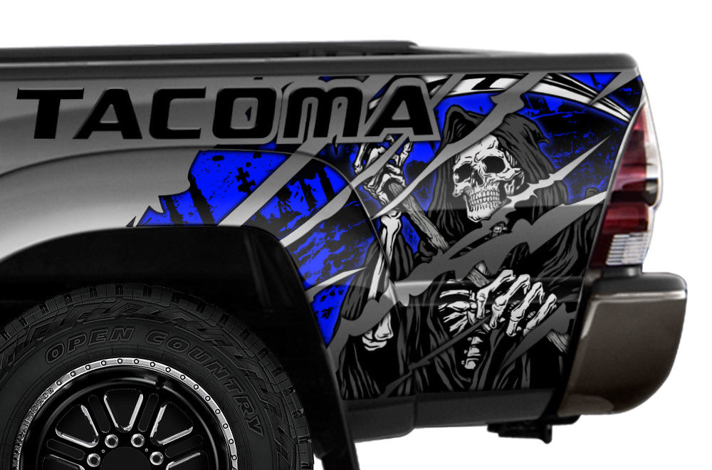 Toyota Tacoma Quarter Panel Graphics (2005-2015) REAPER - RacerX Customs