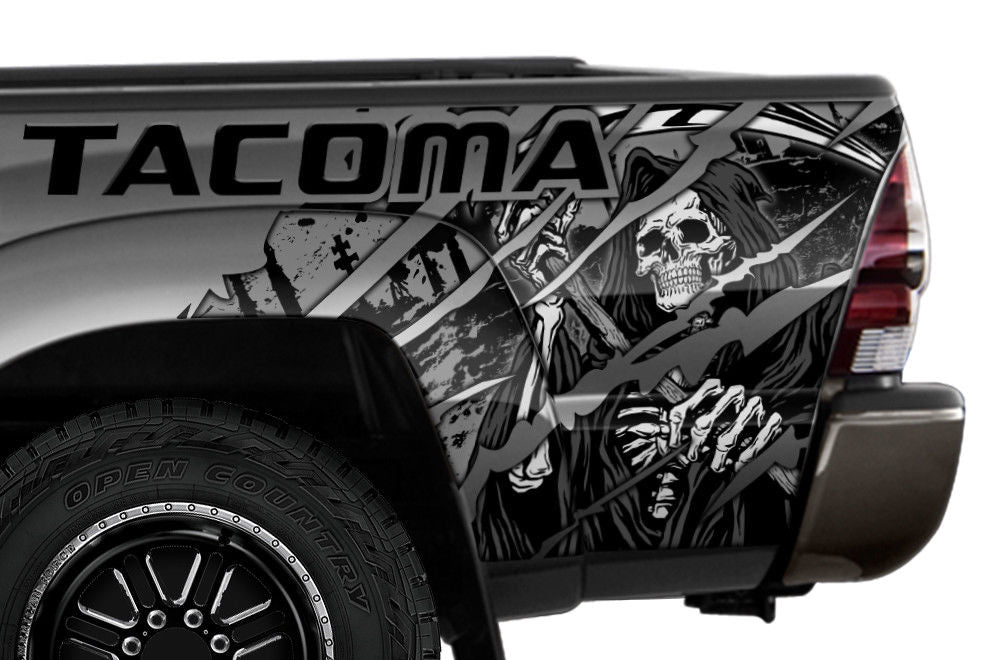 Toyota Tacoma Quarter Panel Graphics (2005-2015) REAPER - RacerX Customs