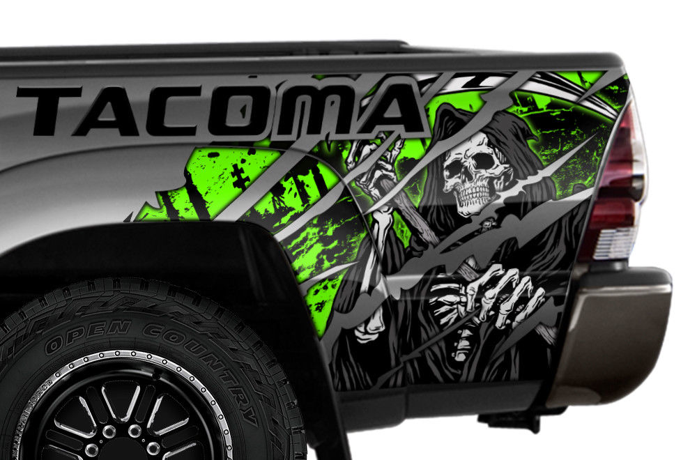 Toyota Tacoma Quarter Panel Graphics (2005-2015) REAPER - RacerX Customs