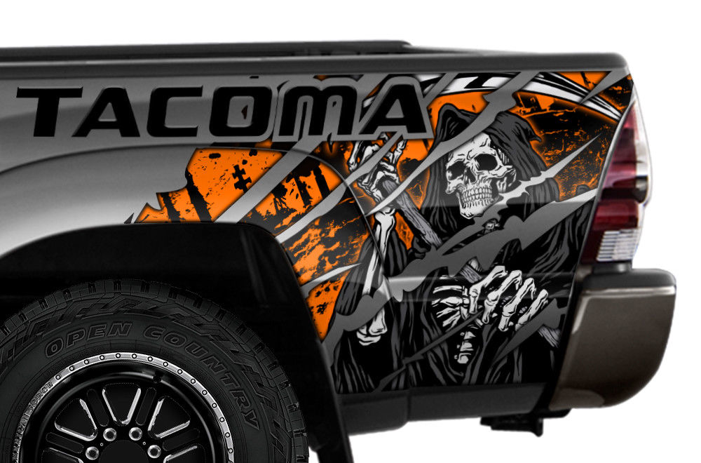 Toyota Tacoma Quarter Panel Graphics (2005-2015) REAPER - RacerX Customs