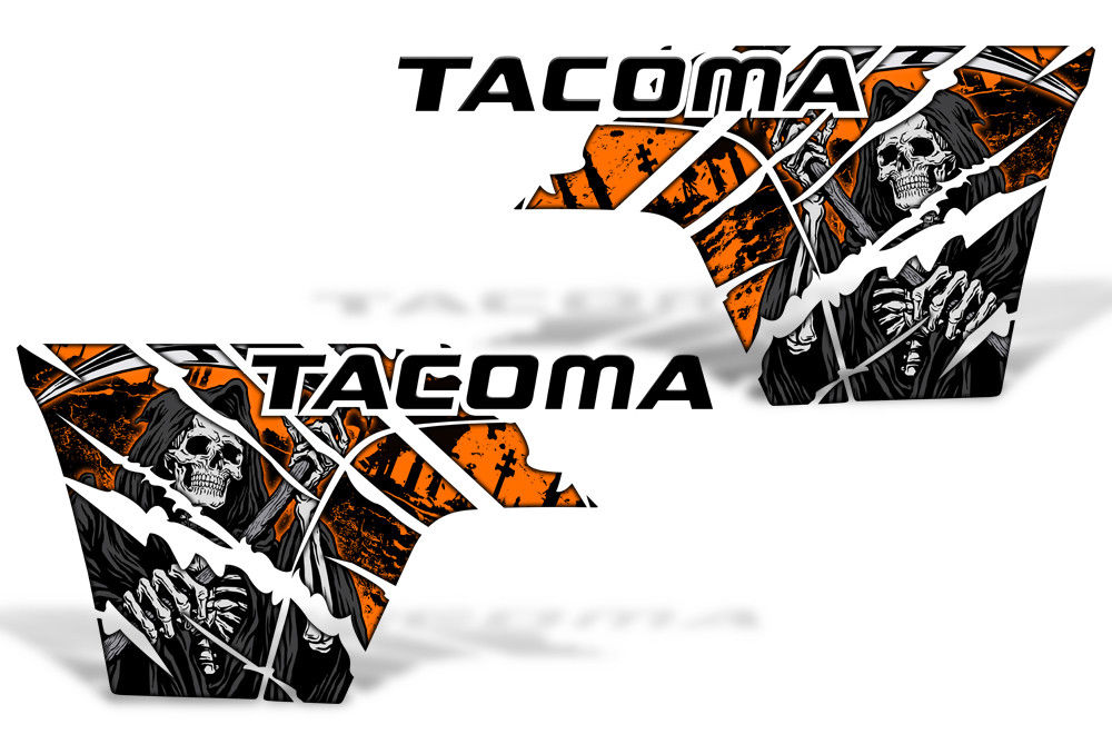 Toyota Tacoma Quarter Panel Graphics (2005-2015) REAPER - RacerX Customs