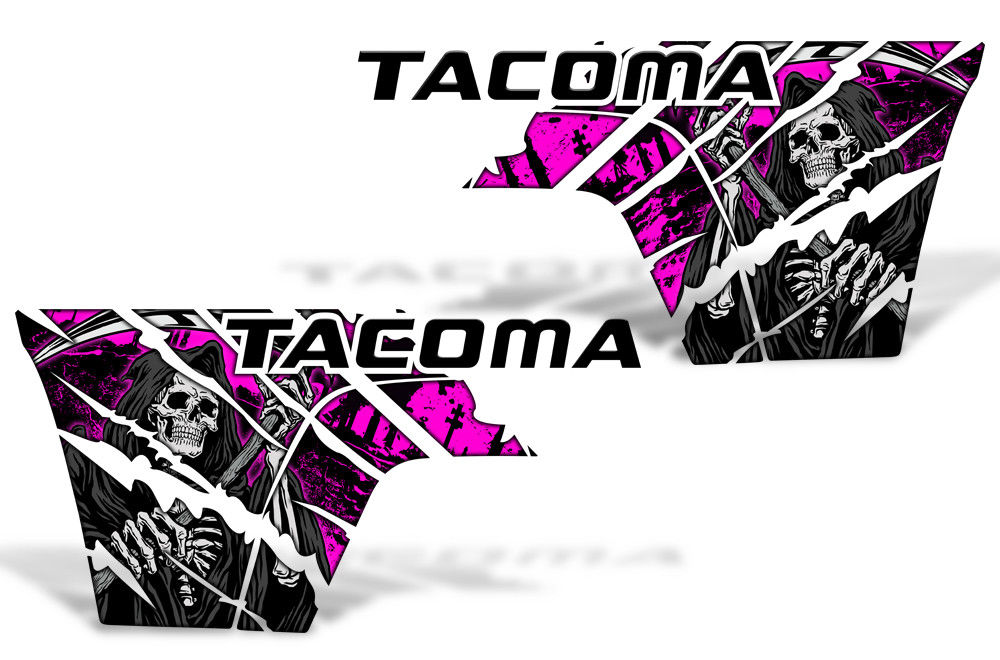 Toyota Tacoma Quarter Panel Graphics (2005-2015) REAPER - RacerX Customs