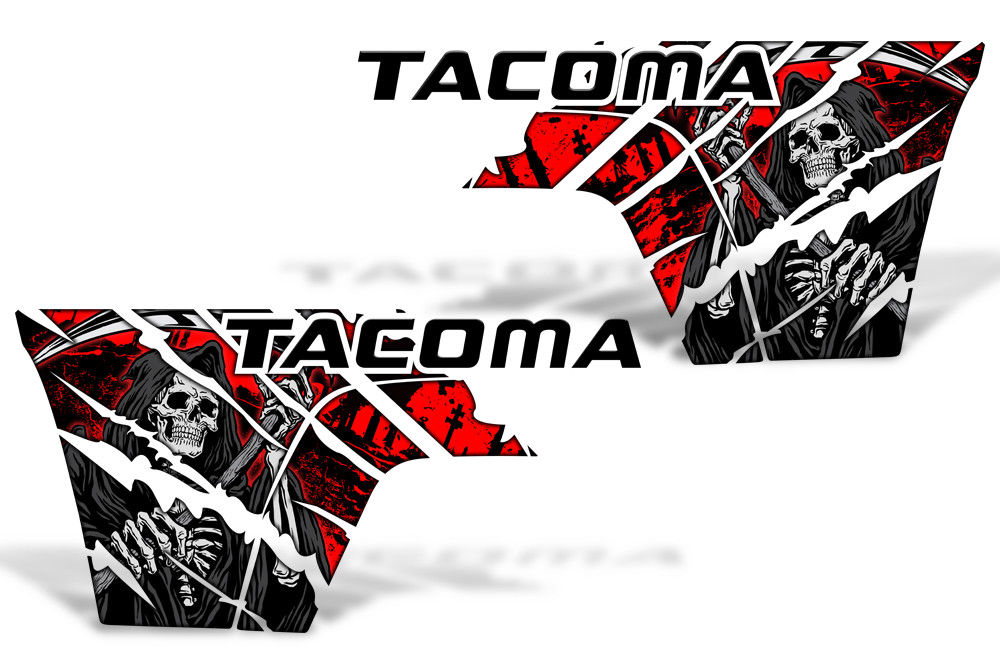 Toyota Tacoma Quarter Panel Graphics (2005-2015) REAPER - RacerX Customs