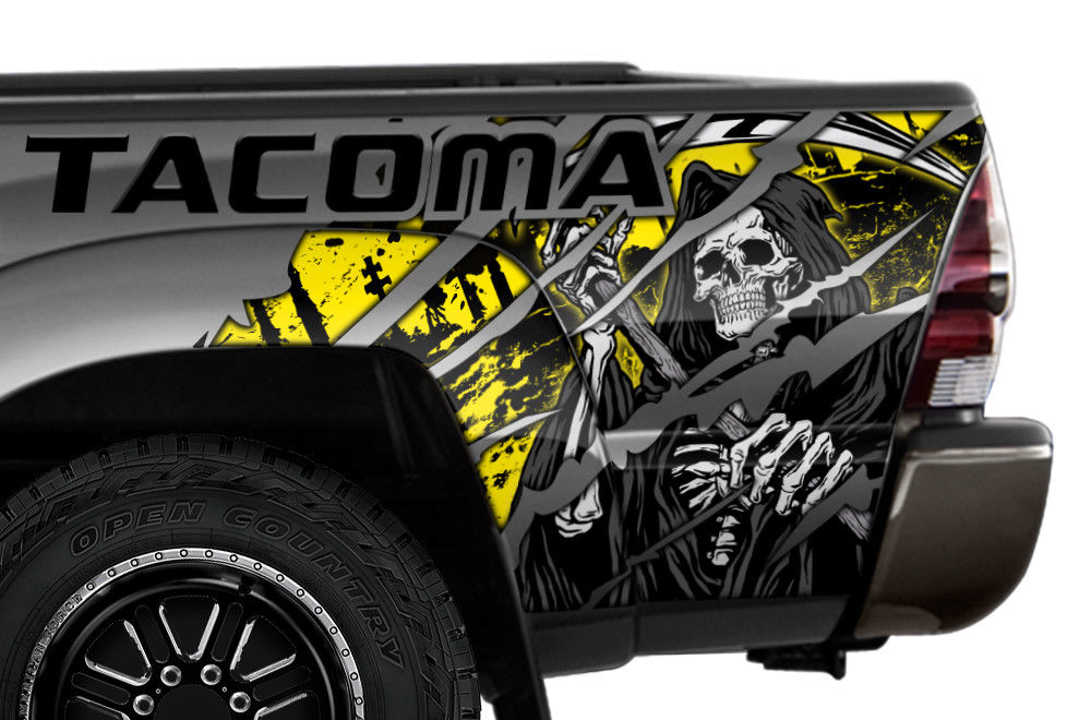 Toyota Tacoma Quarter Panel Graphics (2005-2015) REAPER - RacerX Customs