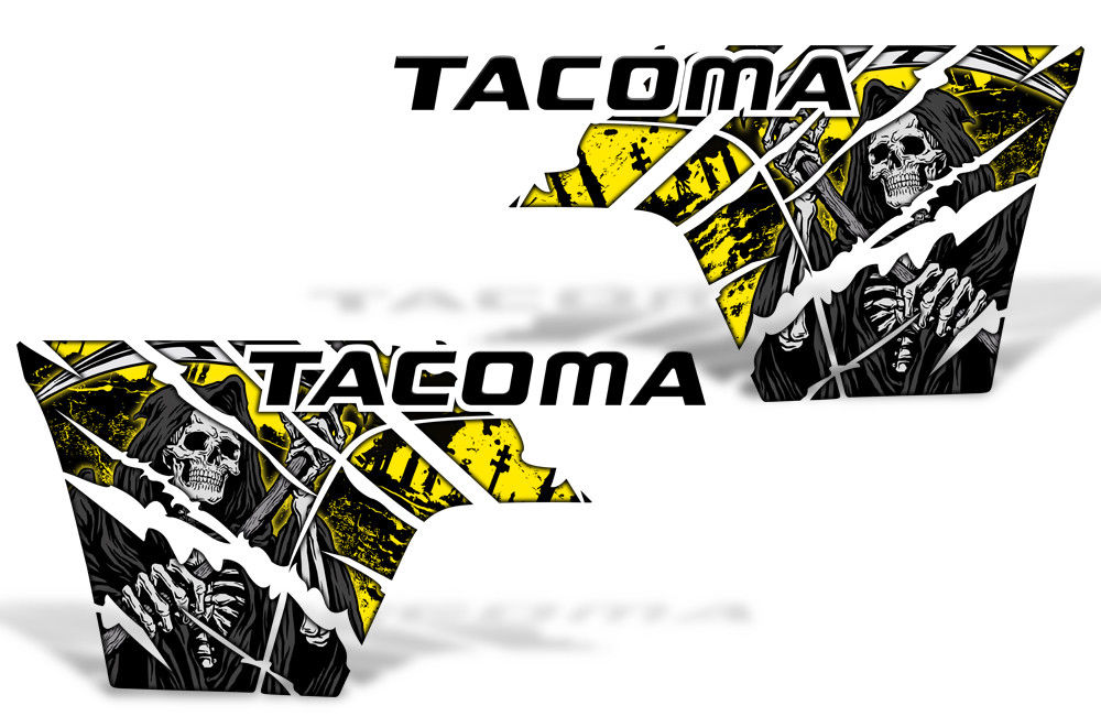 Toyota Tacoma Quarter Panel Graphics (2005-2015) REAPER - RacerX Customs