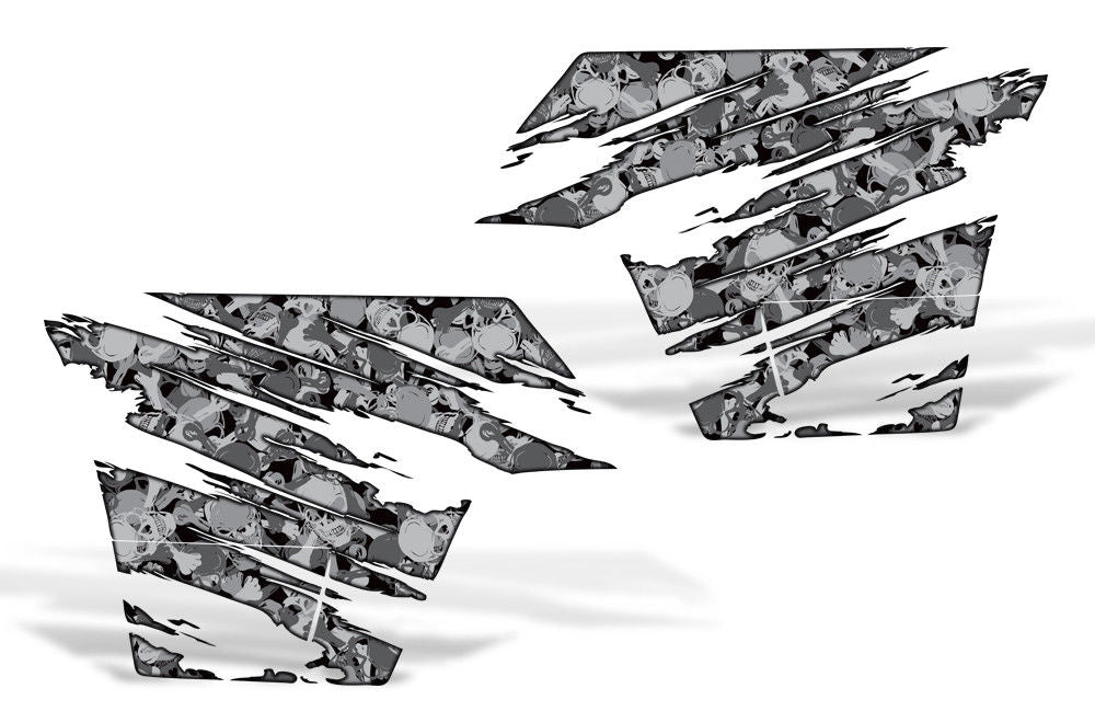 Toyota Tacoma Quarter Panel Graphics (2005-2015) SKULL CAMO - RacerX Customs