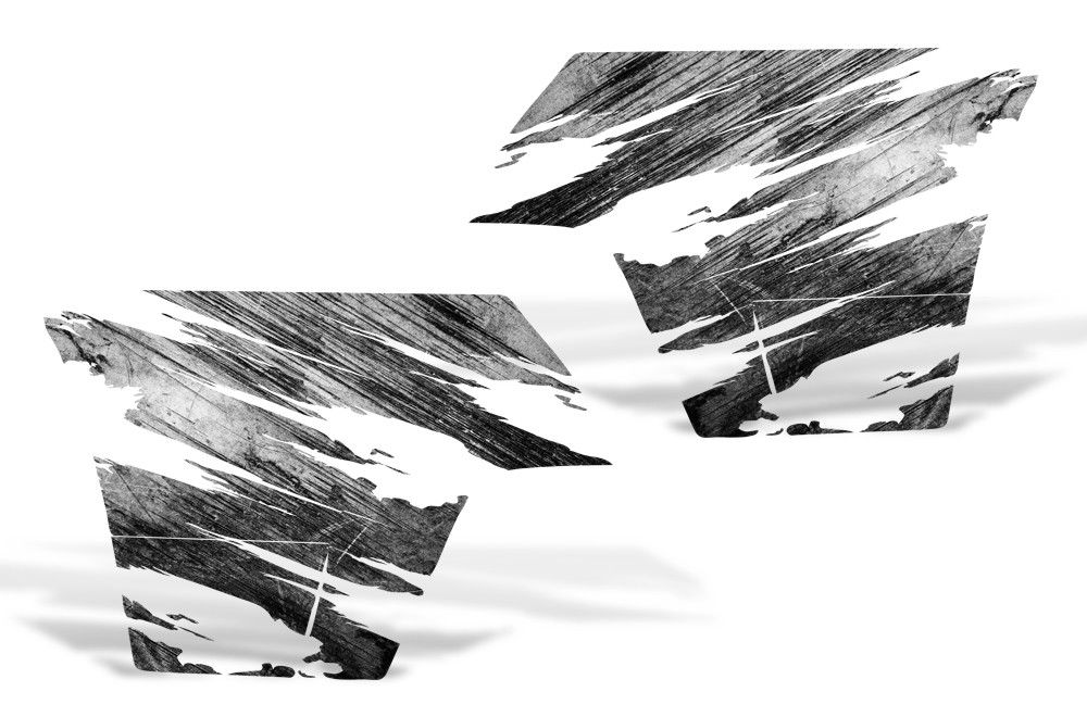 Toyota Tacoma Quarter Panel Graphics (2005-2015) TORN STEEL - RacerX Customs