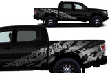 Toyota Tacoma 4-Door Wrap Kit - Vinyl - TACOMA-Shred (2016-2017) - RacerX Customs