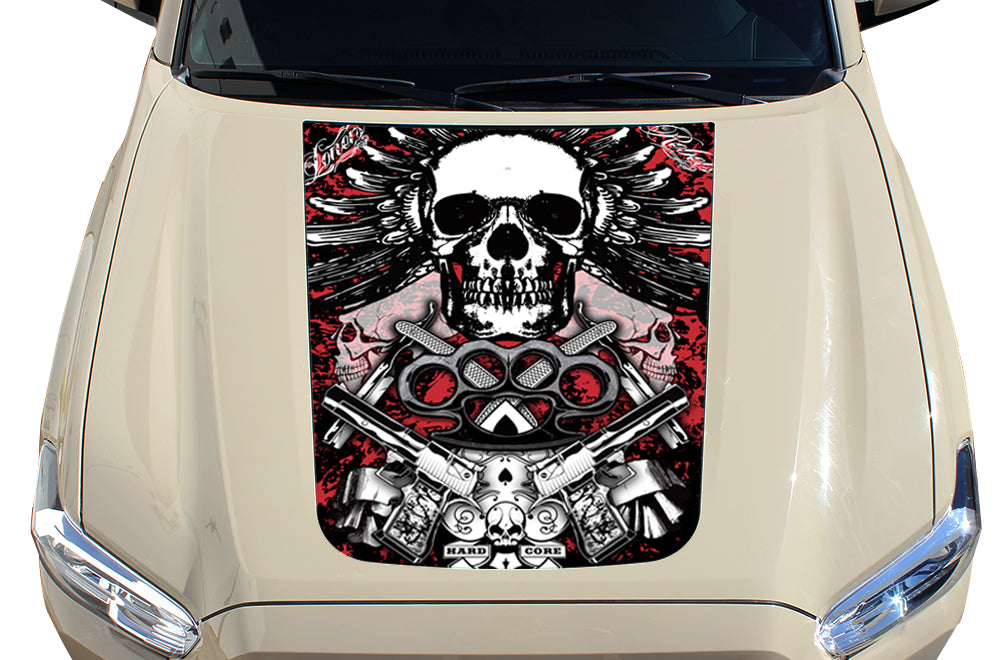 Toyota Tacoma Hood Graphics (2016-2018) LONE REBEL - RacerX Customs