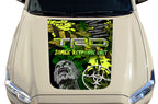 Toyota Tacoma Hood Graphics (2016-2018) ZOMBIE CONTROL - RacerX Customs