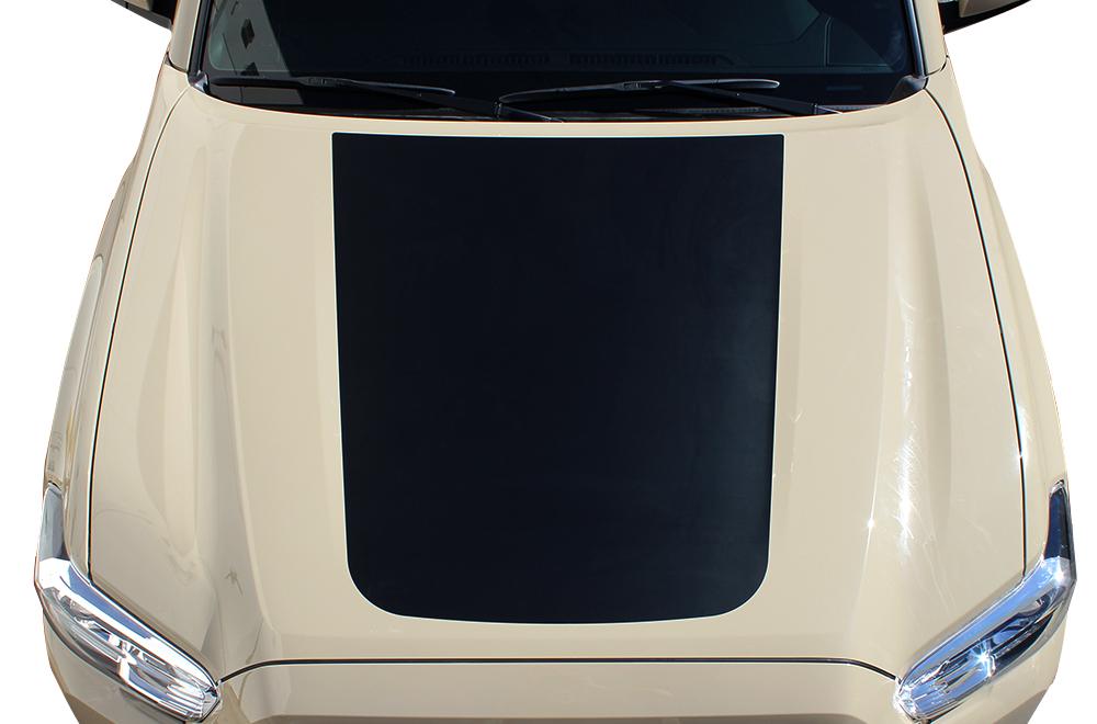 Toyota Tacoma Hood Wrap (2016-2017) Vinyl - Blackout - RacerX Customs