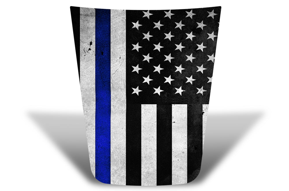 Toyota Tacoma Hood Graphics (2016-2018) THIN BLUE LINE - RacerX Customs