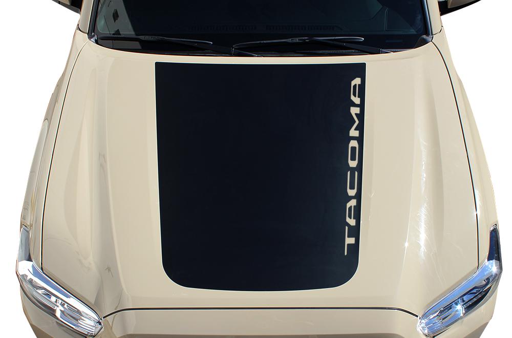 Toyota Tacoma Hood Wrap (2016-2017) Vinyl - TACOMA - RacerX Customs