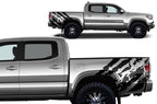 Toyota Tacoma Quarter Panel Vinyl Wrap Kit (2016-2017) Ripped - RacerX Customs