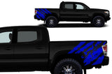 Toyota Tacoma Quarter Panel Vinyl Wrap Kit (2016-2017) Ripped - RacerX Customs