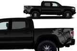 Toyota Tacoma Quarter Panel Vinyl Wrap Kit (2016-2017) Scream - RacerX Customs