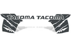 Toyota Tacoma Quarter Panel Vinyl Wrap Kit (2016-2017) TACOMA Logo - RacerX Customs