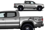 Toyota Tacoma Quarter Panel Vinyl Wrap Kit (2016-2017) TRD-OFFROAD - RacerX Customs