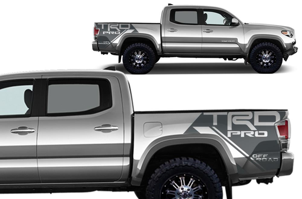 Toyota Tacoma Quarter Panel Vinyl Wrap Kit (2016-2017) TRD-Pro - RacerX Customs