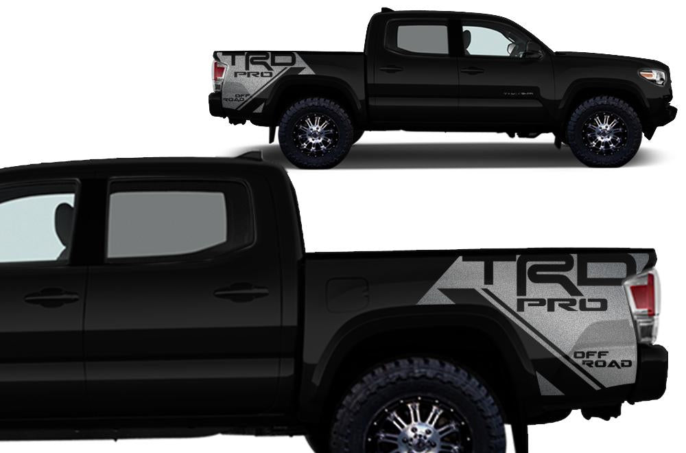 Toyota Tacoma Quarter Panel Vinyl Wrap Kit (2016-2017) TRD-Pro - RacerX Customs