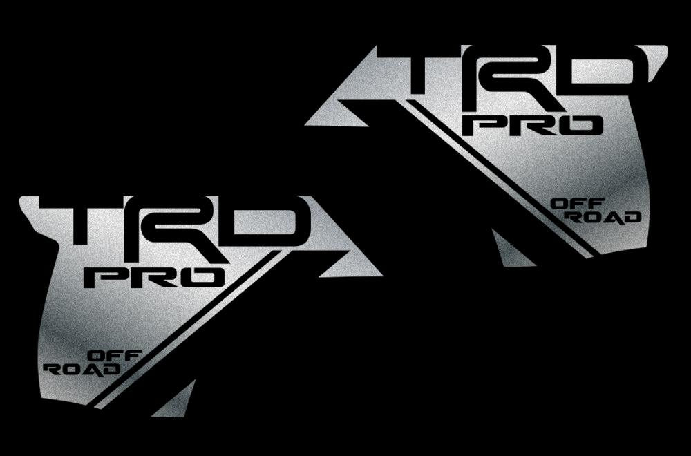 Toyota Tacoma Quarter Panel Vinyl Wrap Kit (2016-2017) TRD-Pro - RacerX Customs