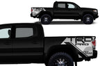 Toyota Tacoma Quarter Panel Vinyl Wrap Kit (2016-2017) TRD-Pro - RacerX Customs