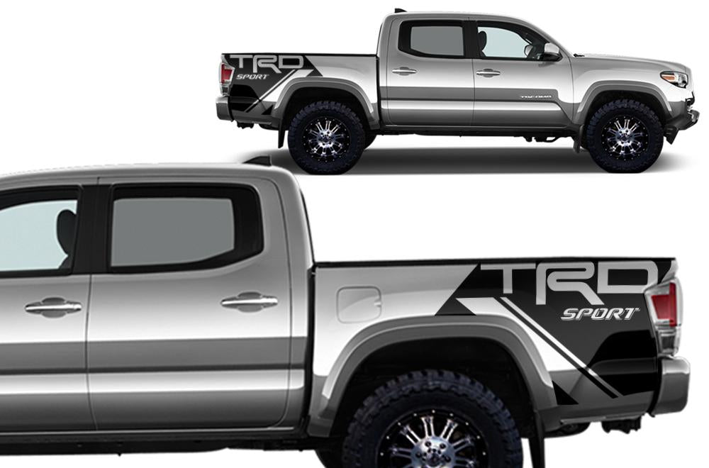 Toyota Tacoma Quarter Panel Vinyl Wrap Kit (2016-2017) TRD-SPORT - RacerX Customs