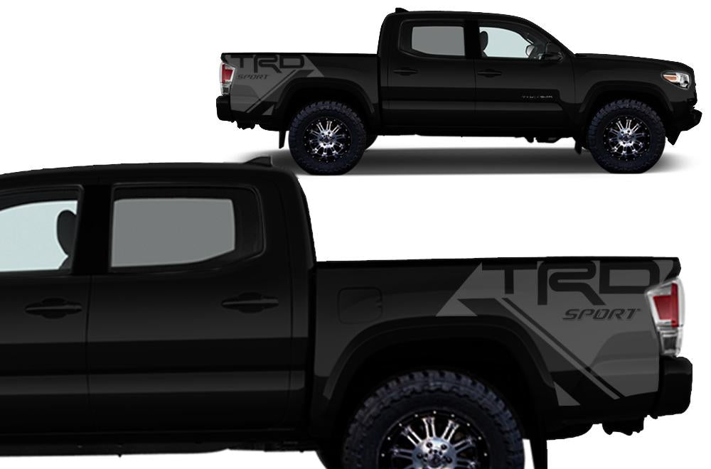 Toyota Tacoma Quarter Panel Vinyl Wrap Kit (2016-2017) TRD-SPORT - RacerX Customs