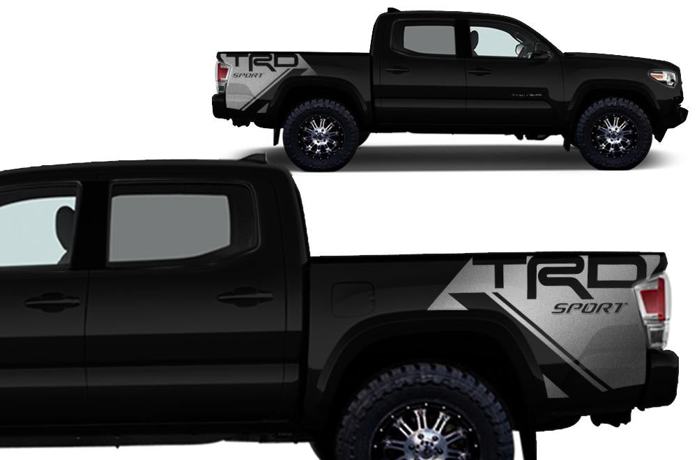 Toyota Tacoma Quarter Panel Vinyl Wrap Kit (2016-2017) TRD-SPORT - RacerX Customs
