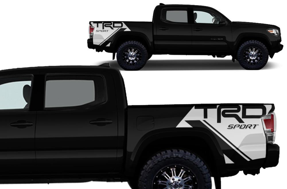 Toyota Tacoma Quarter Panel Vinyl Wrap Kit (2016-2017) TRD-SPORT - RacerX Customs
