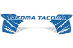 Toyota Tacoma Quarter Panel Vinyl Wrap Kit (2016-2017) TACOMA Logo - RacerX Customs