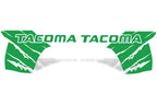 Toyota Tacoma Quarter Panel Vinyl Wrap Kit (2016-2017) TACOMA Logo - RacerX Customs